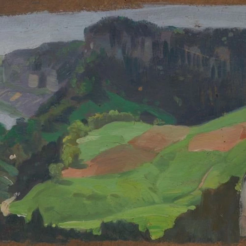 Vista da Gamzig